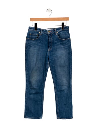 Tu es mon TRÉSOR Mid-Rise Straight Leg Jeans
