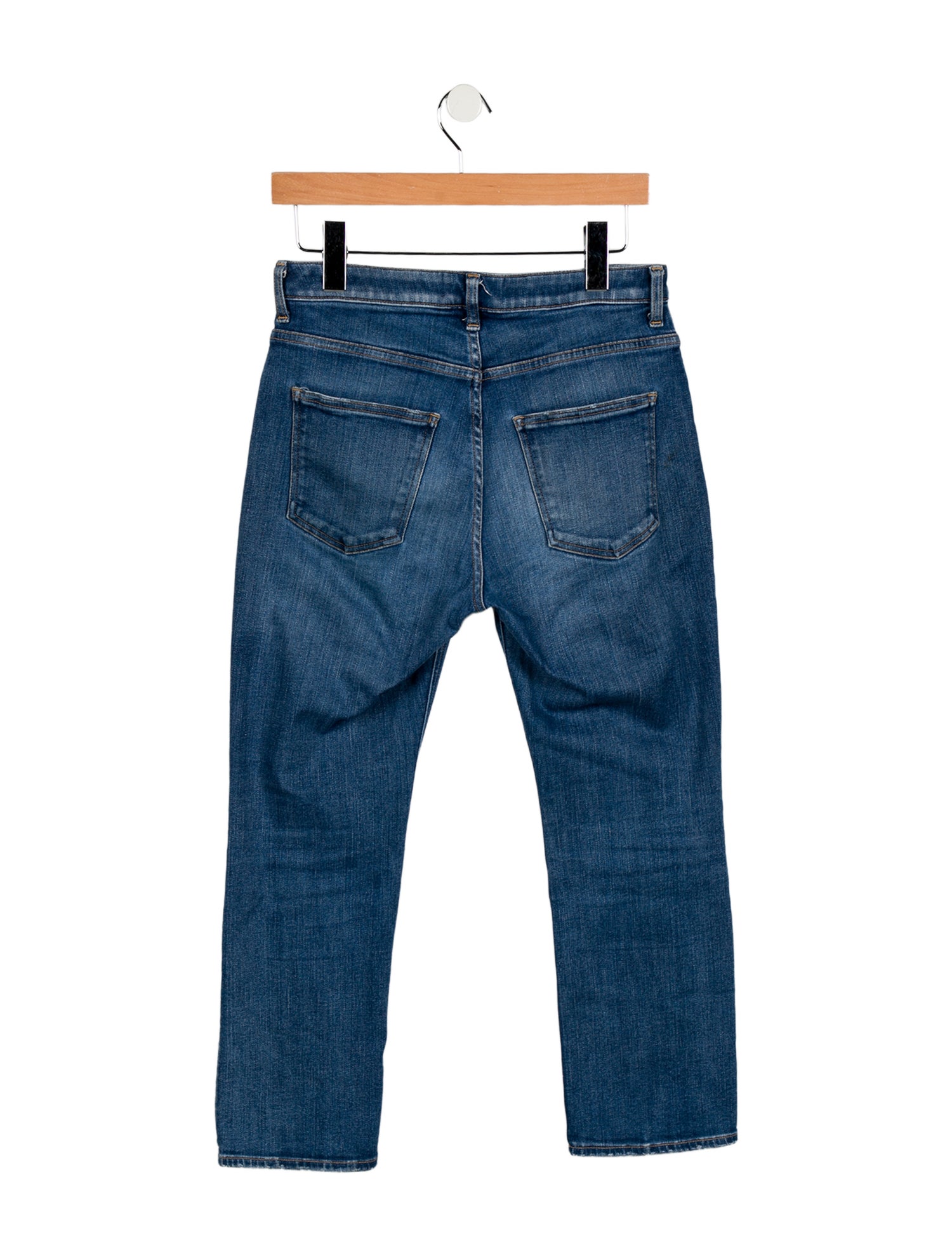 Tu es mon TRÉSOR Mid-Rise Straight Leg Jeans
