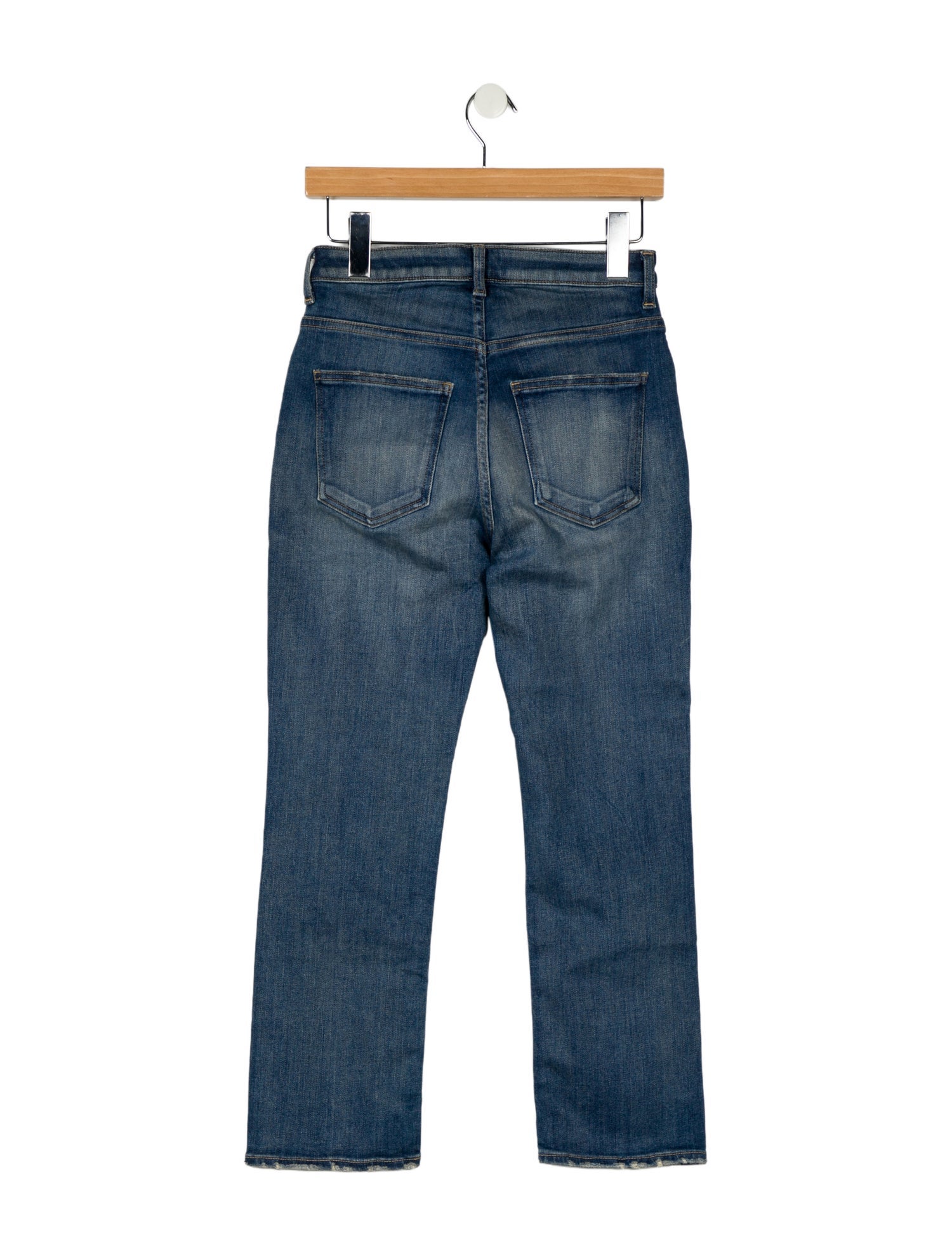 Tu es mon TRÉSOR Mid-Rise Straight Leg Jeans