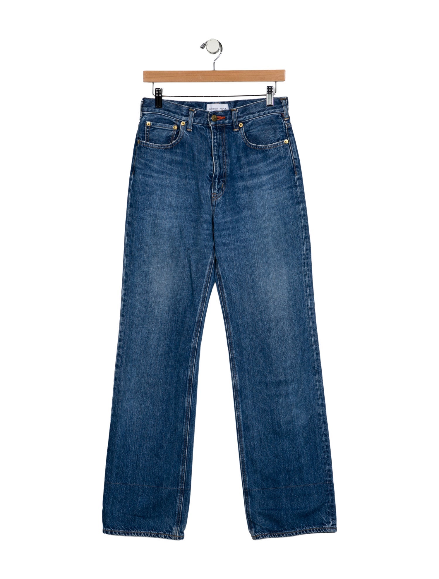 Tu es mon TRÉSOR Mid-Rise Wide Leg Jeans