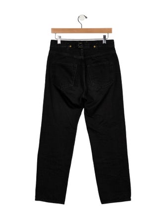 Tu es mon TRÉSOR Mid-Rise Straight Leg Jeans