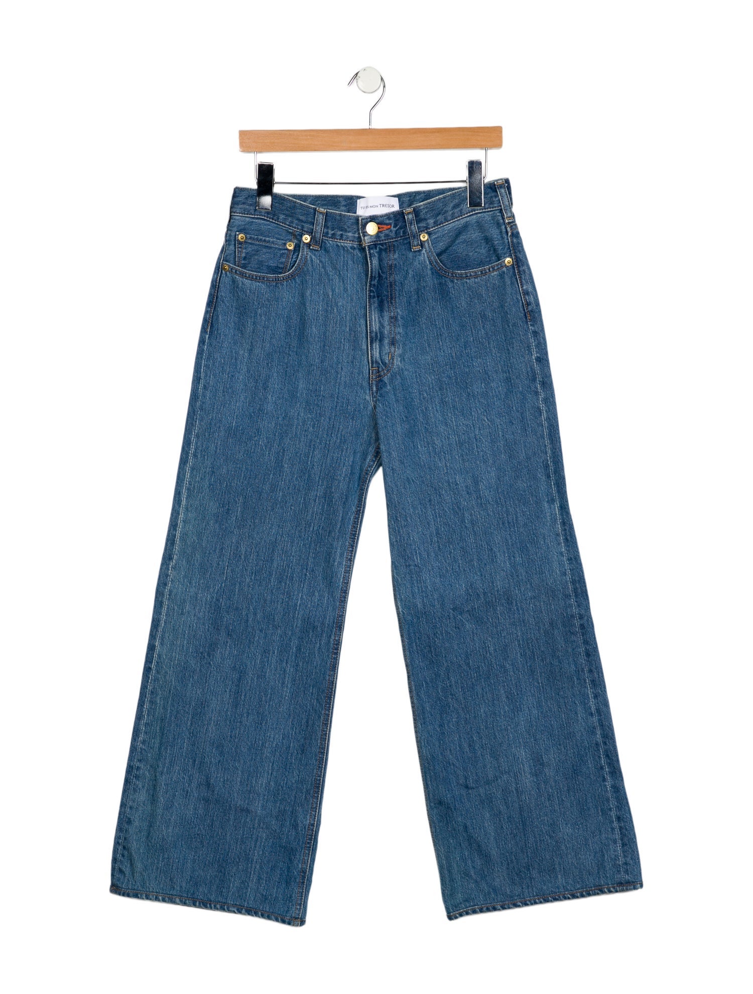 Tu es mon TRÉSOR High-Rise Wide Leg Jeans