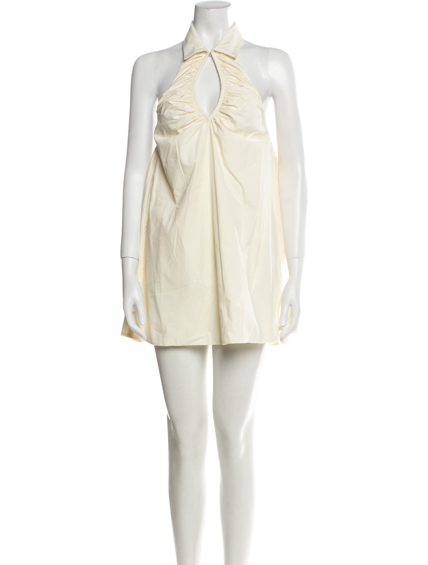 TAE PARK Halterneck Mini Dress