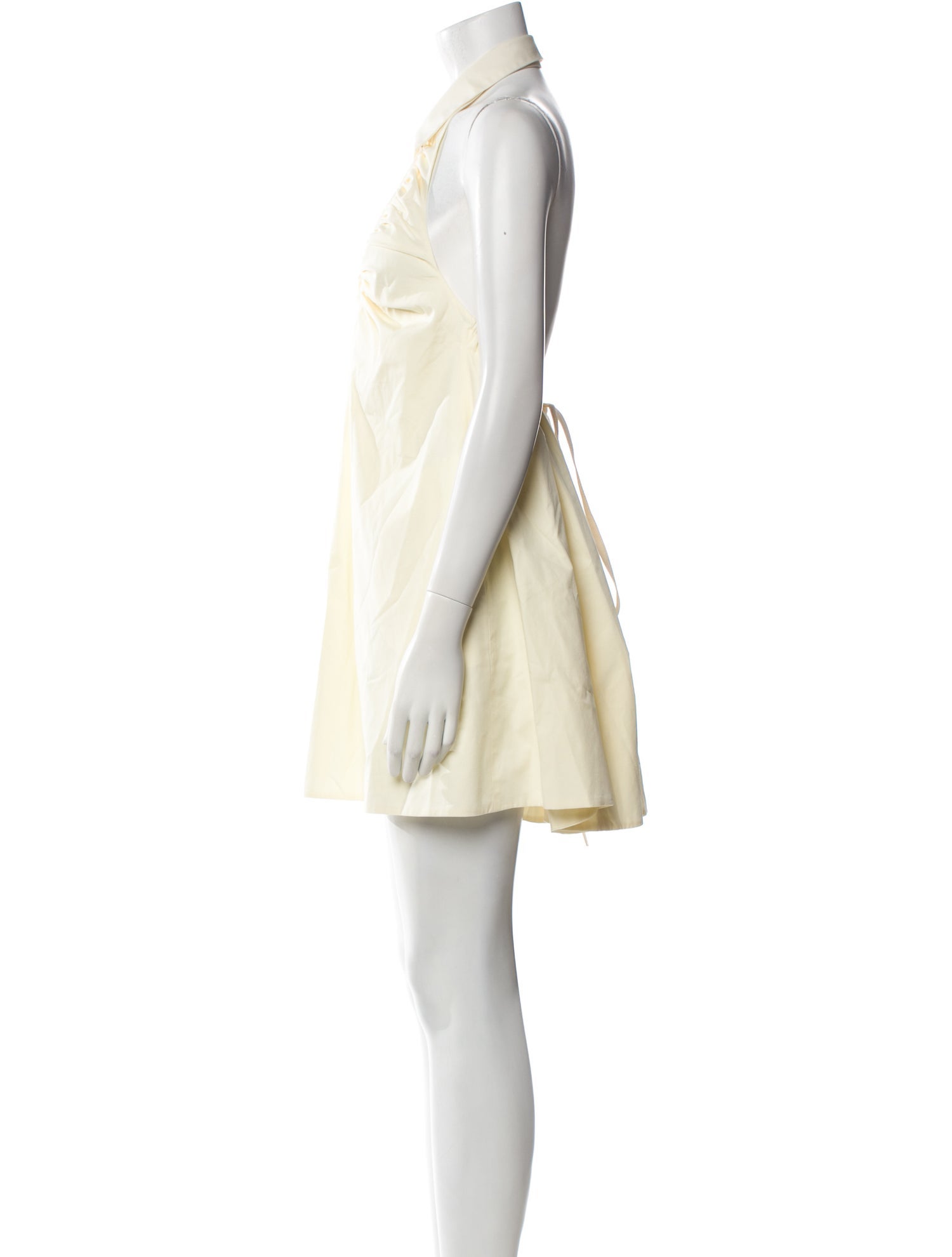 TAE PARK Halterneck Mini Dress