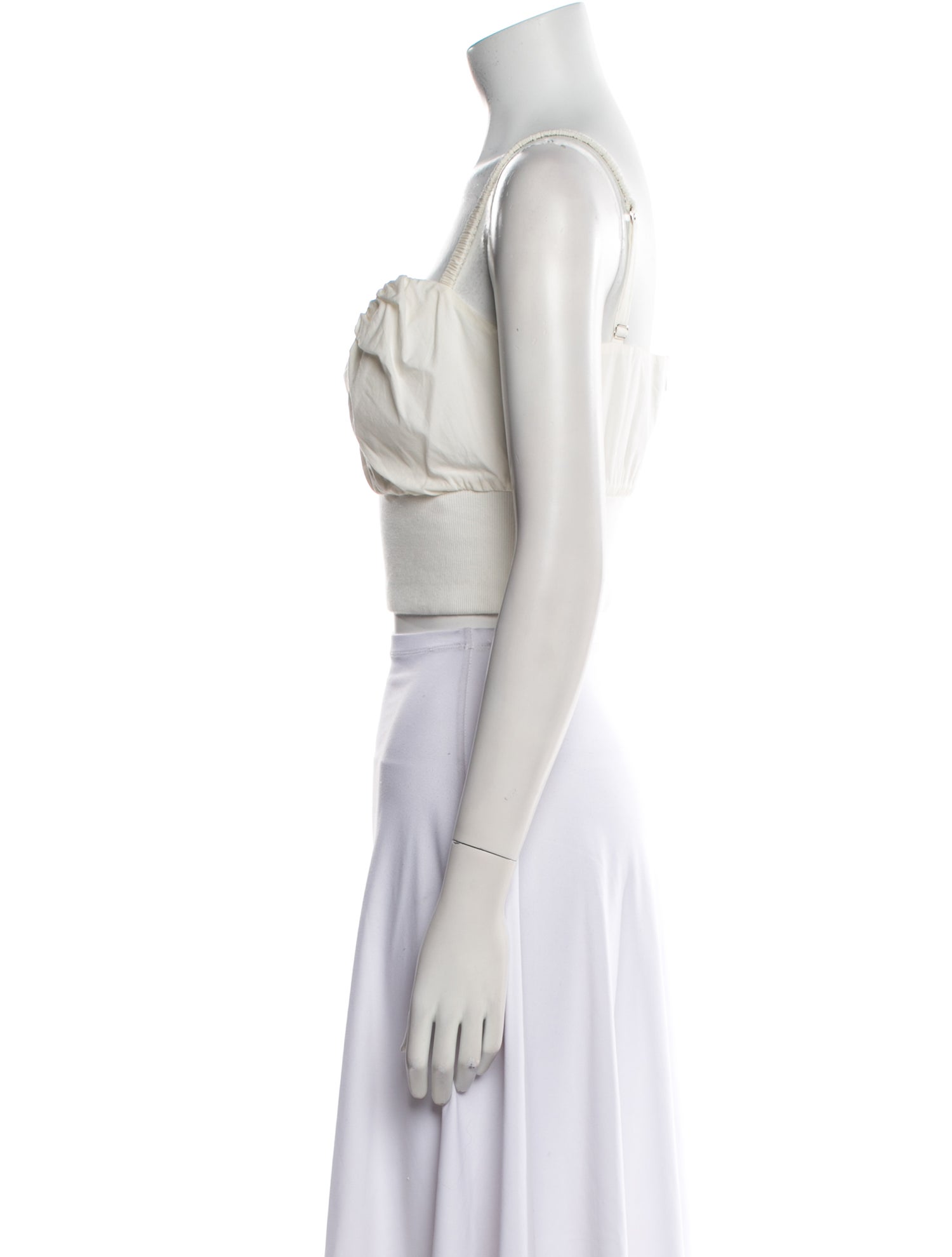 TAE PARK V-Neck Sleeveless Crop Top