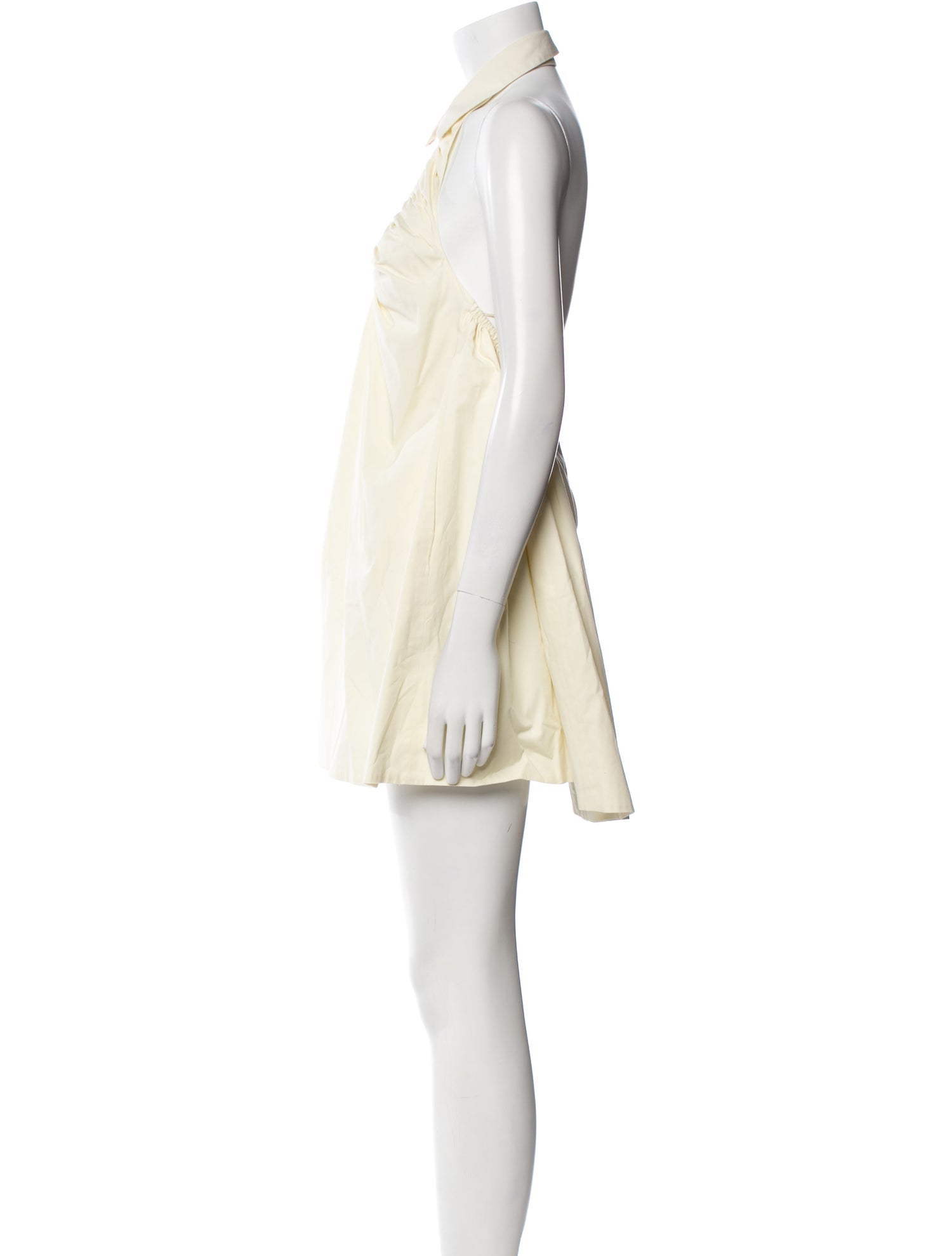 TAE PARK Halterneck Knee-Length Dress