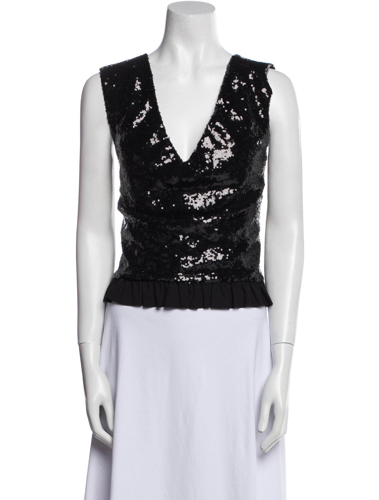 TAE PARK V-Neck Sleeveless Top