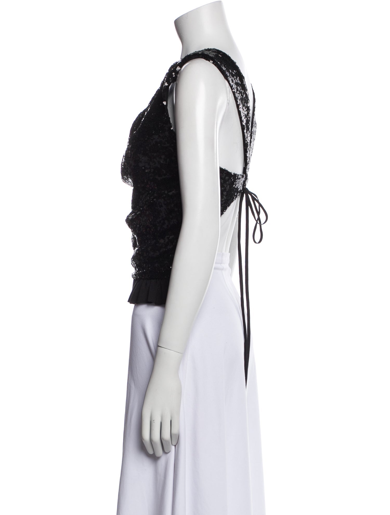 TAE PARK V-Neck Sleeveless Top