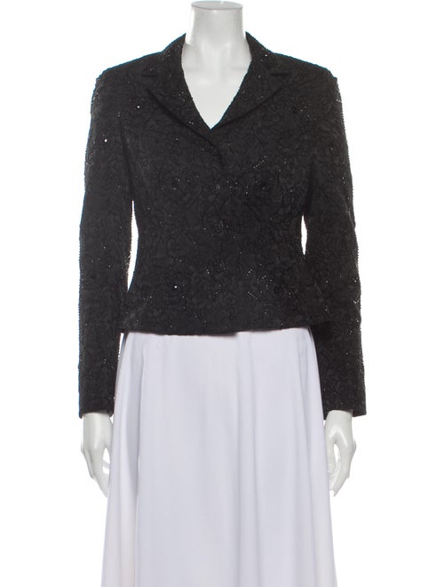 Teri Jon Jacket Black