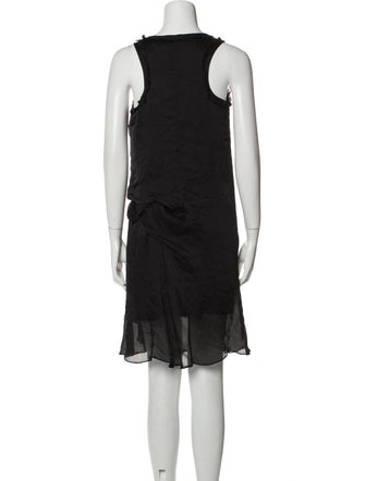 Teri Jon Silk Knee-Length Dress