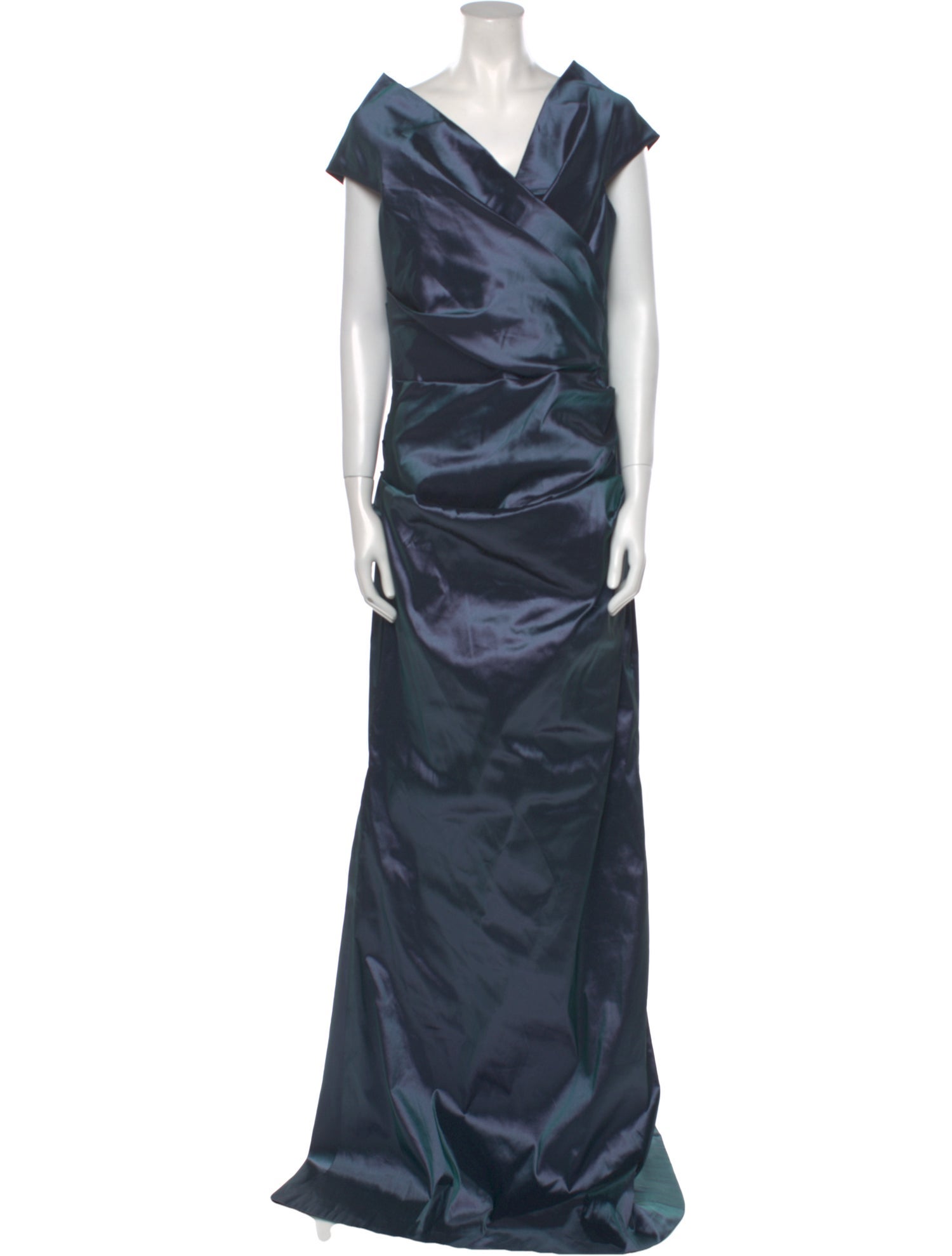 Teri Jon Cowl Neck Long Dress w/ Tags