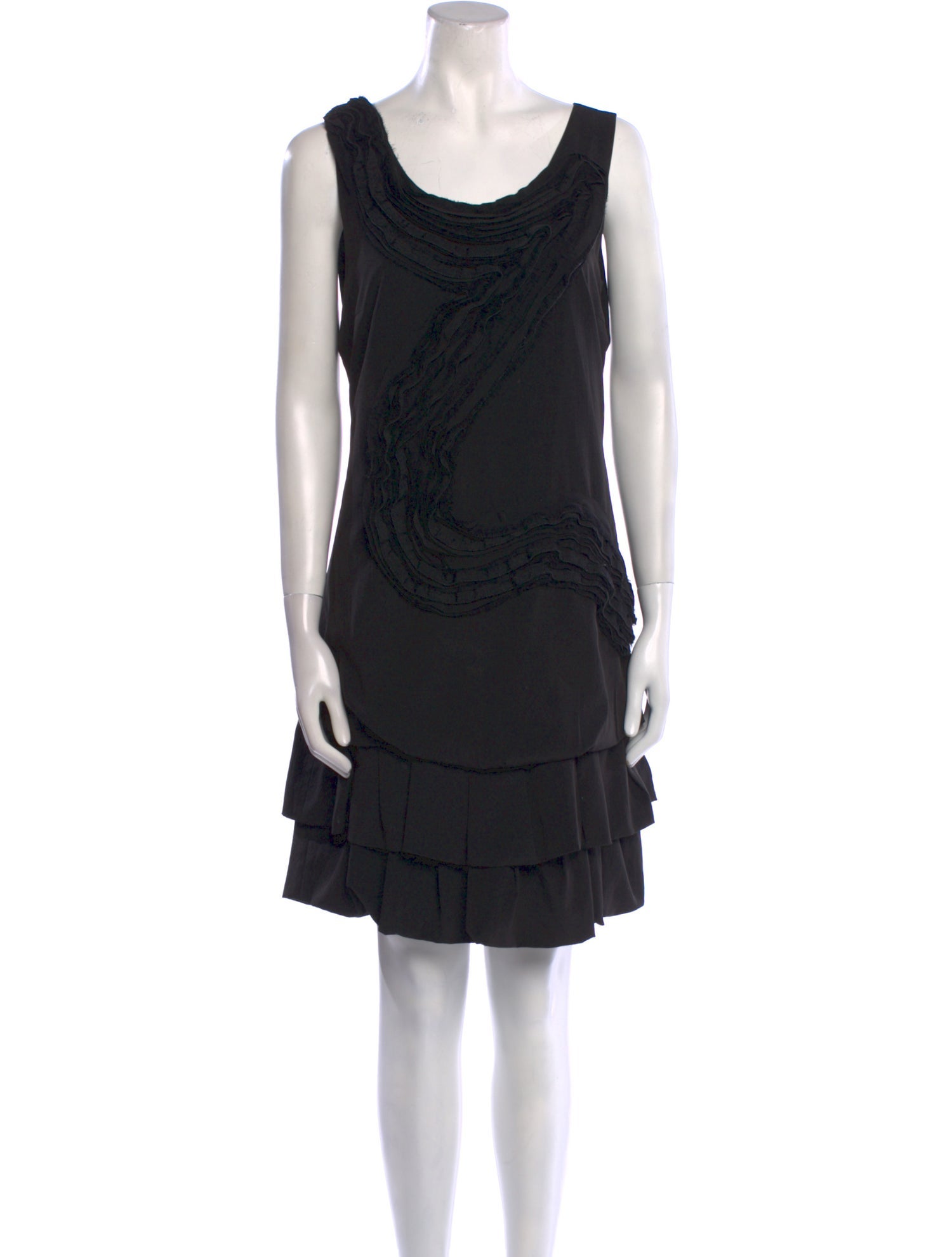 Teri Jon Silk Mini Dress