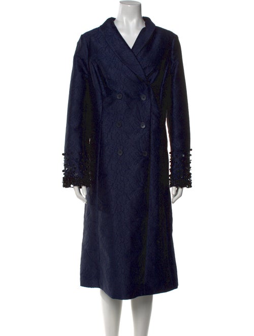 Teri Jon V-Neck Midi Length Dress