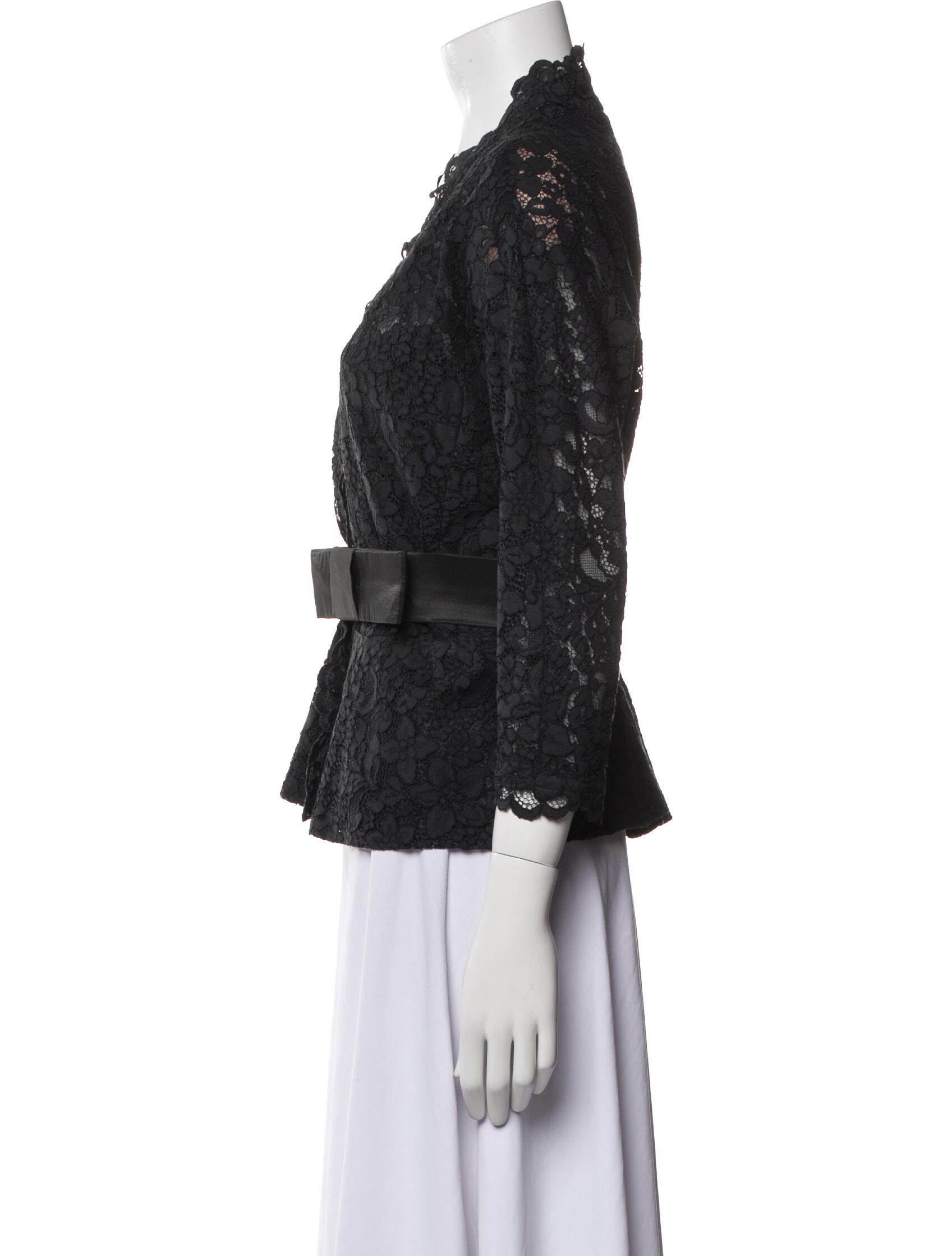 Teri Jon Floral Print Evening Jacket