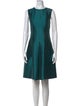 Teri Jon Silk Knee-Length Dress
