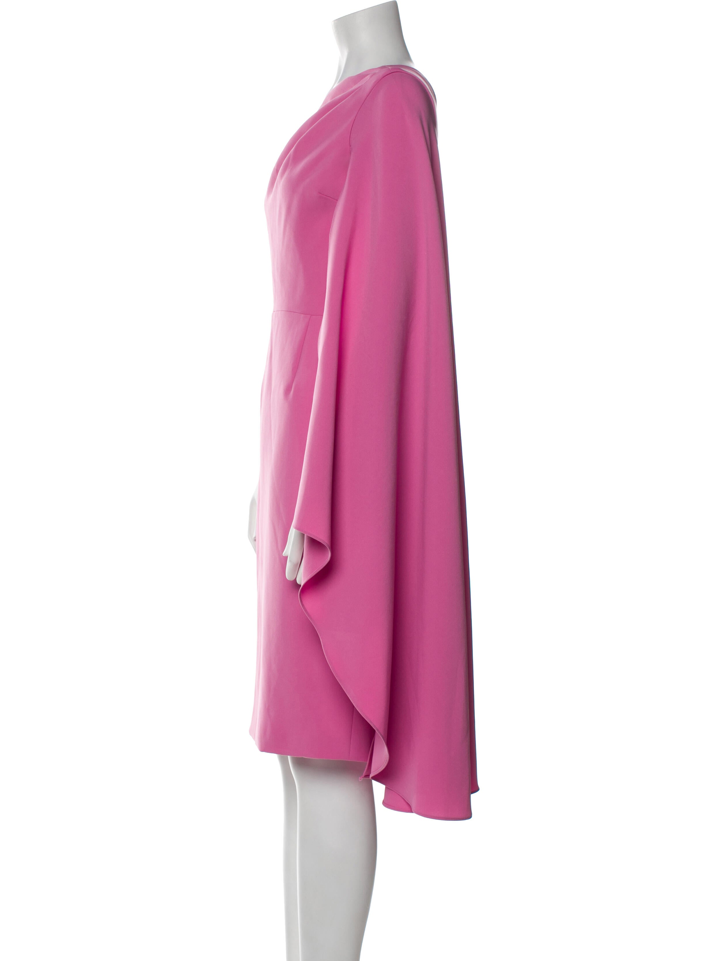 Teri Jon One-Shoulder Knee-Length Dress