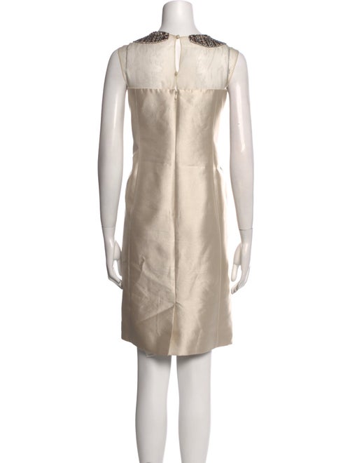 Teri Jon Silk Knee-Length Dress