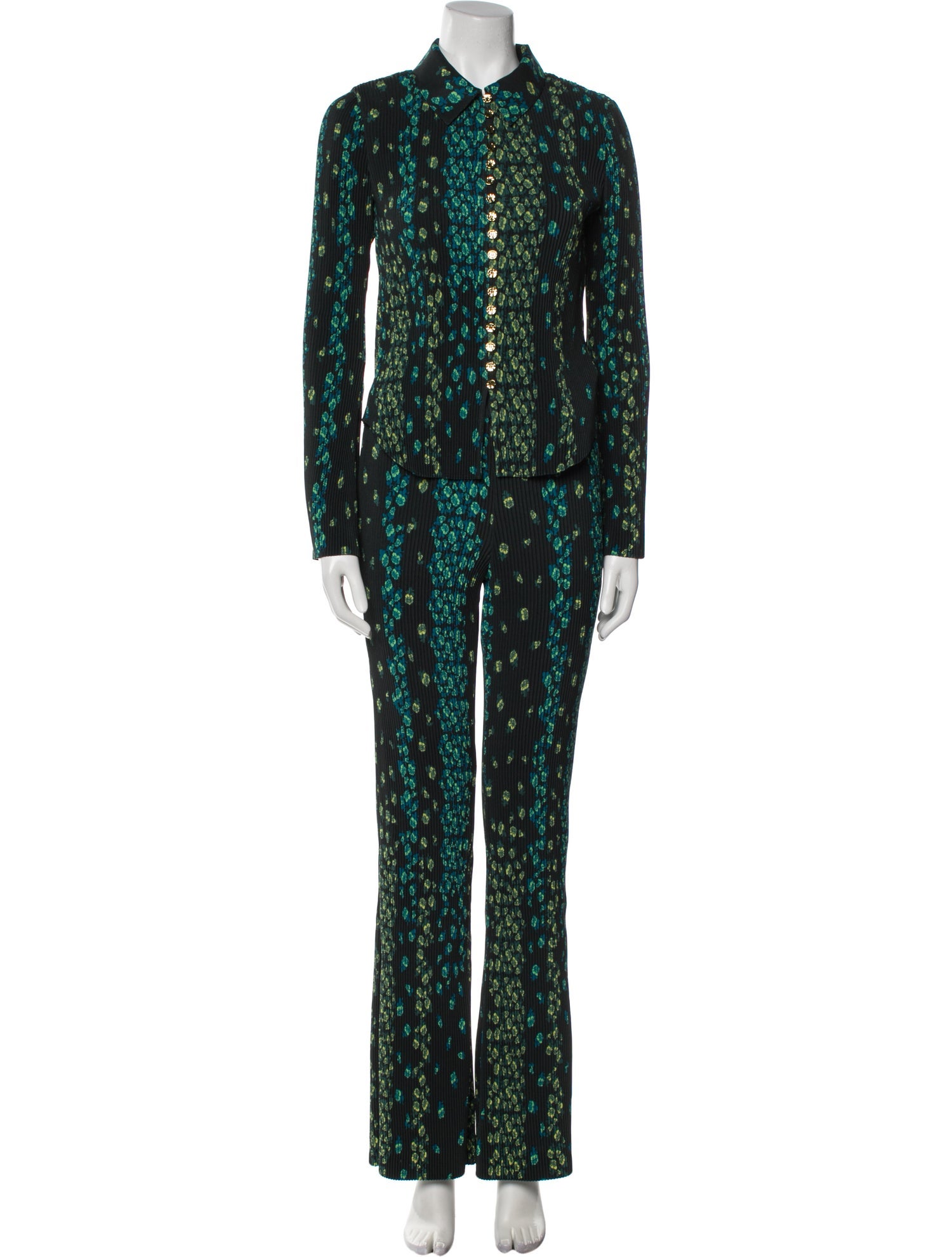 Tressé Printed Pant Set w/ Tags