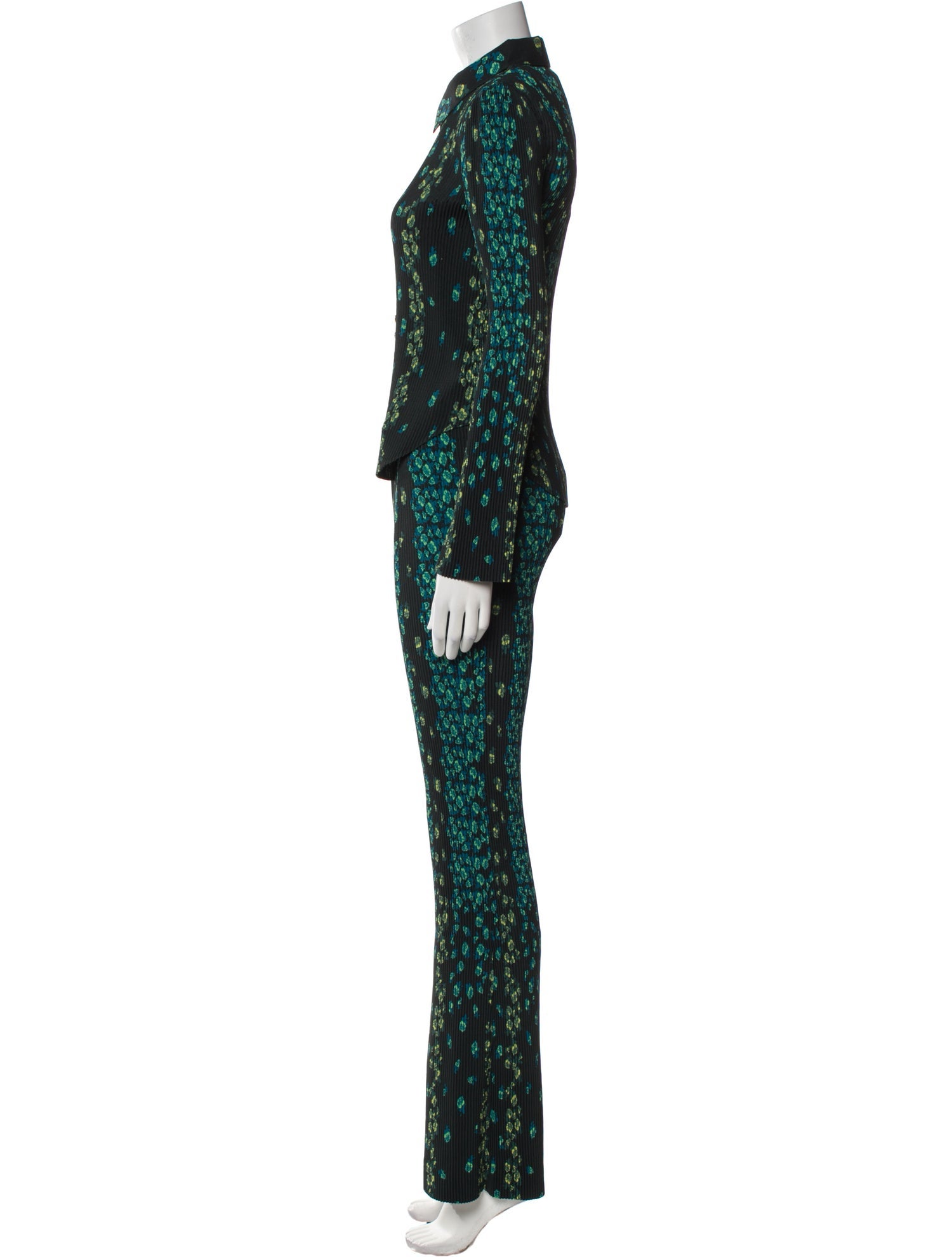 Tressé Printed Pant Set w/ Tags