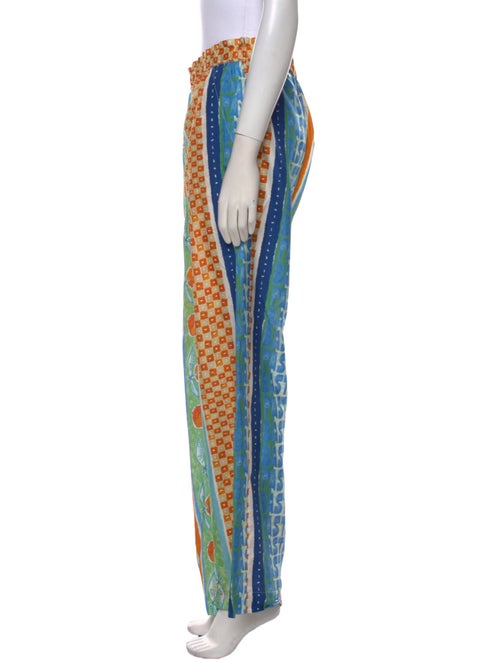 Tressé Printed Wide Leg Pants