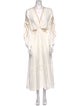 Tressé V-Neck Long Dress