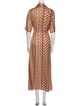 Tressé Silk Long Dress