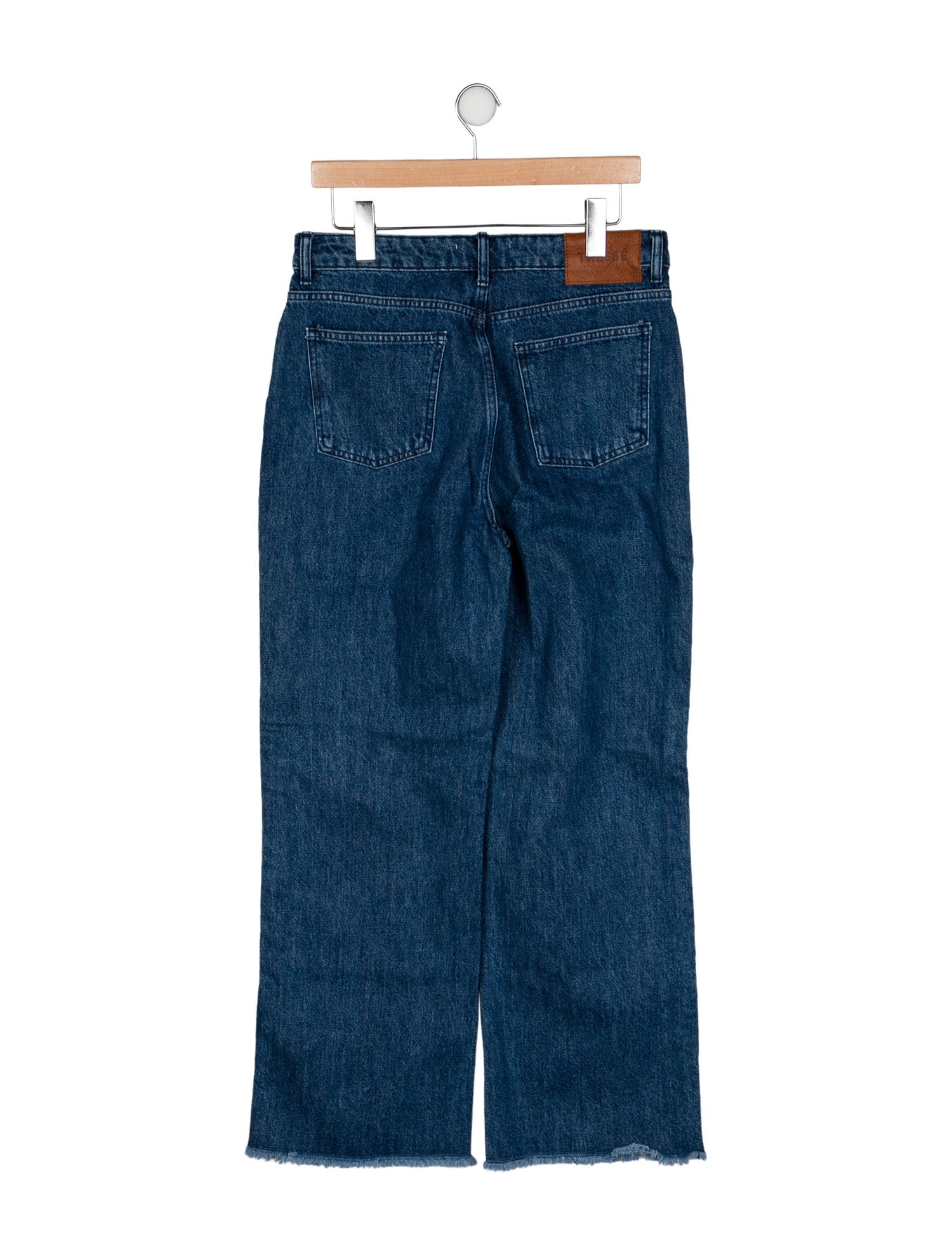 Tressé High-Rise Wide Leg Jeans