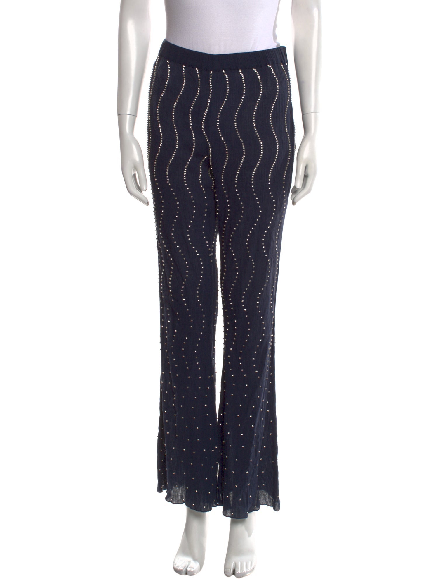 Tressé Printed Wide Leg Pants