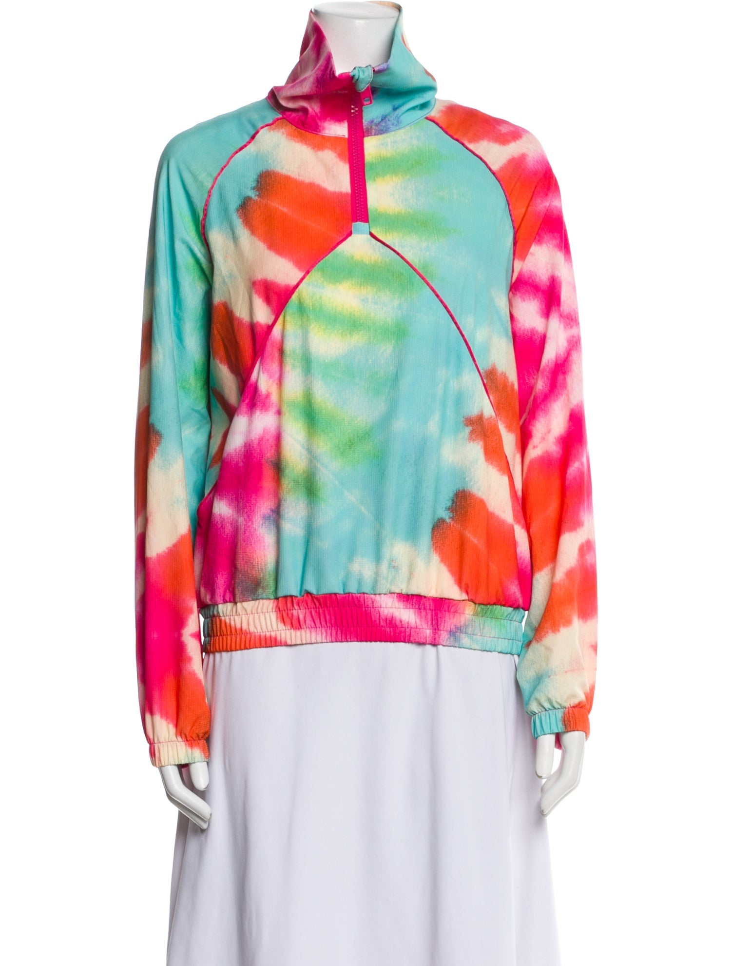 Terez Tie-Dye Print Jacket