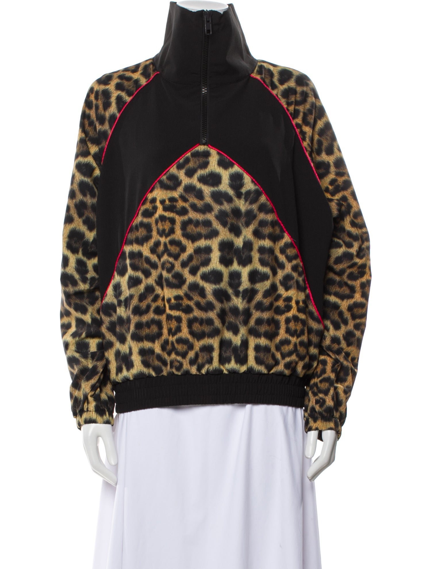 Terez Animal Print Bomber Jacket