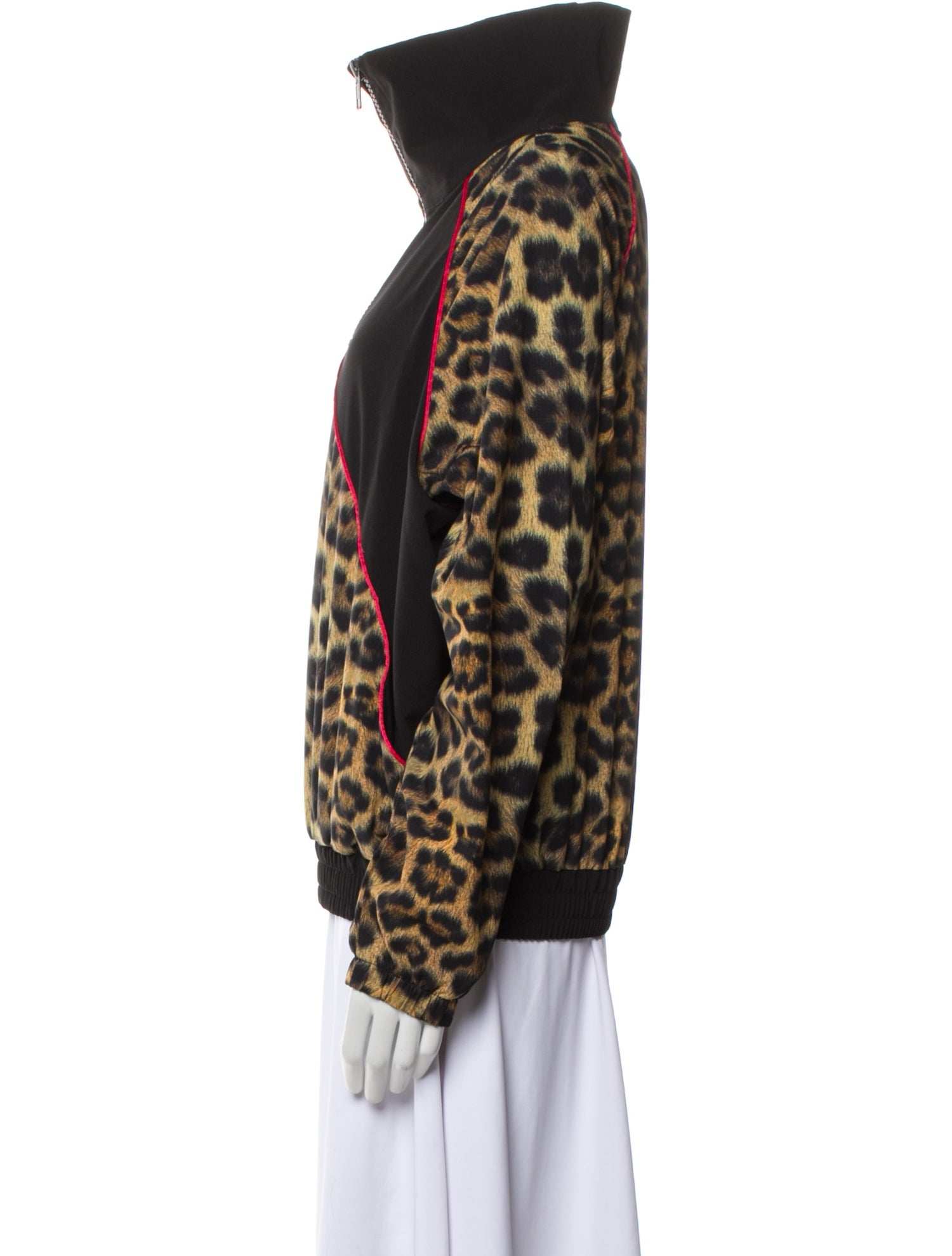 Terez Animal Print Bomber Jacket