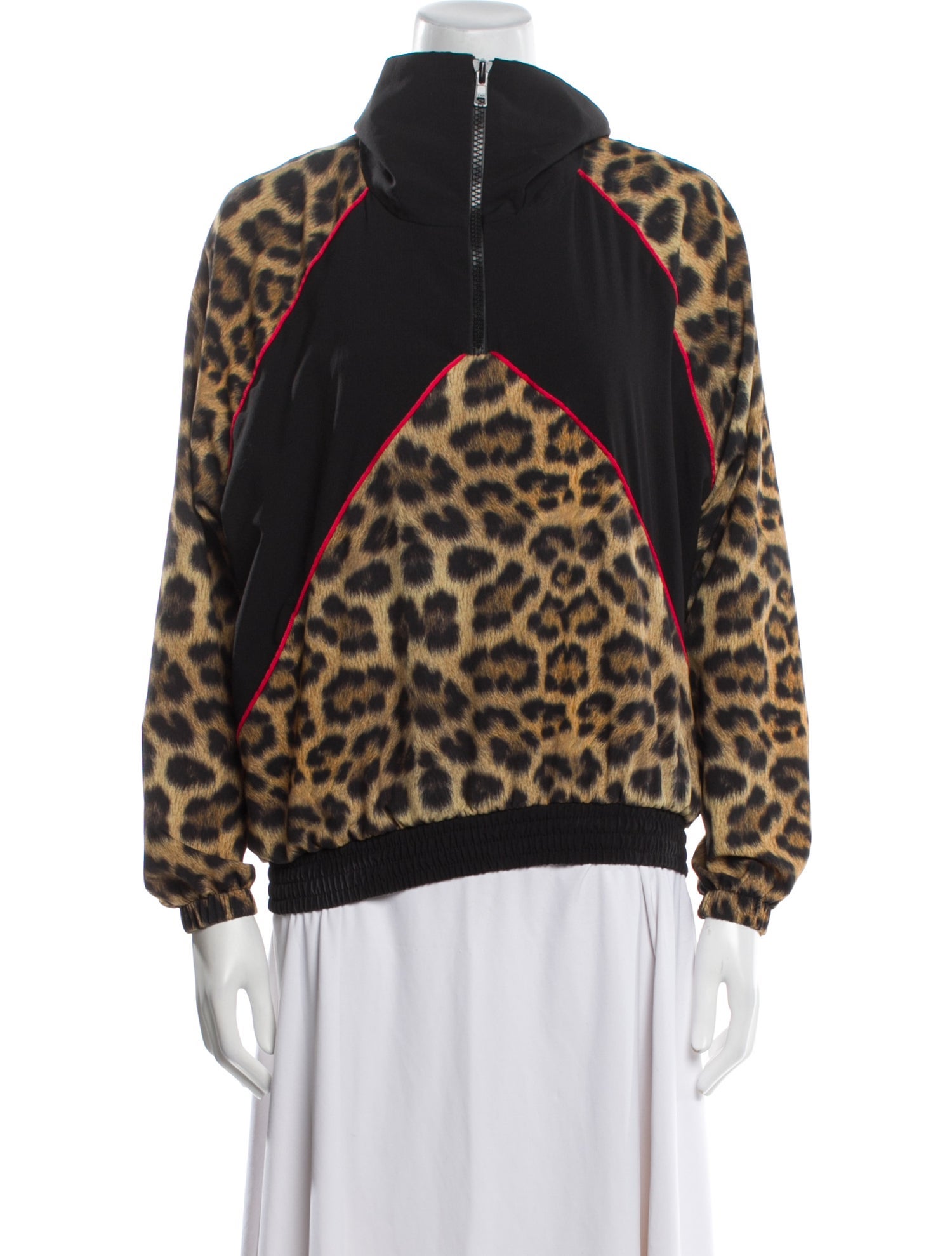 Terez Animal Print Bomber Jacket
