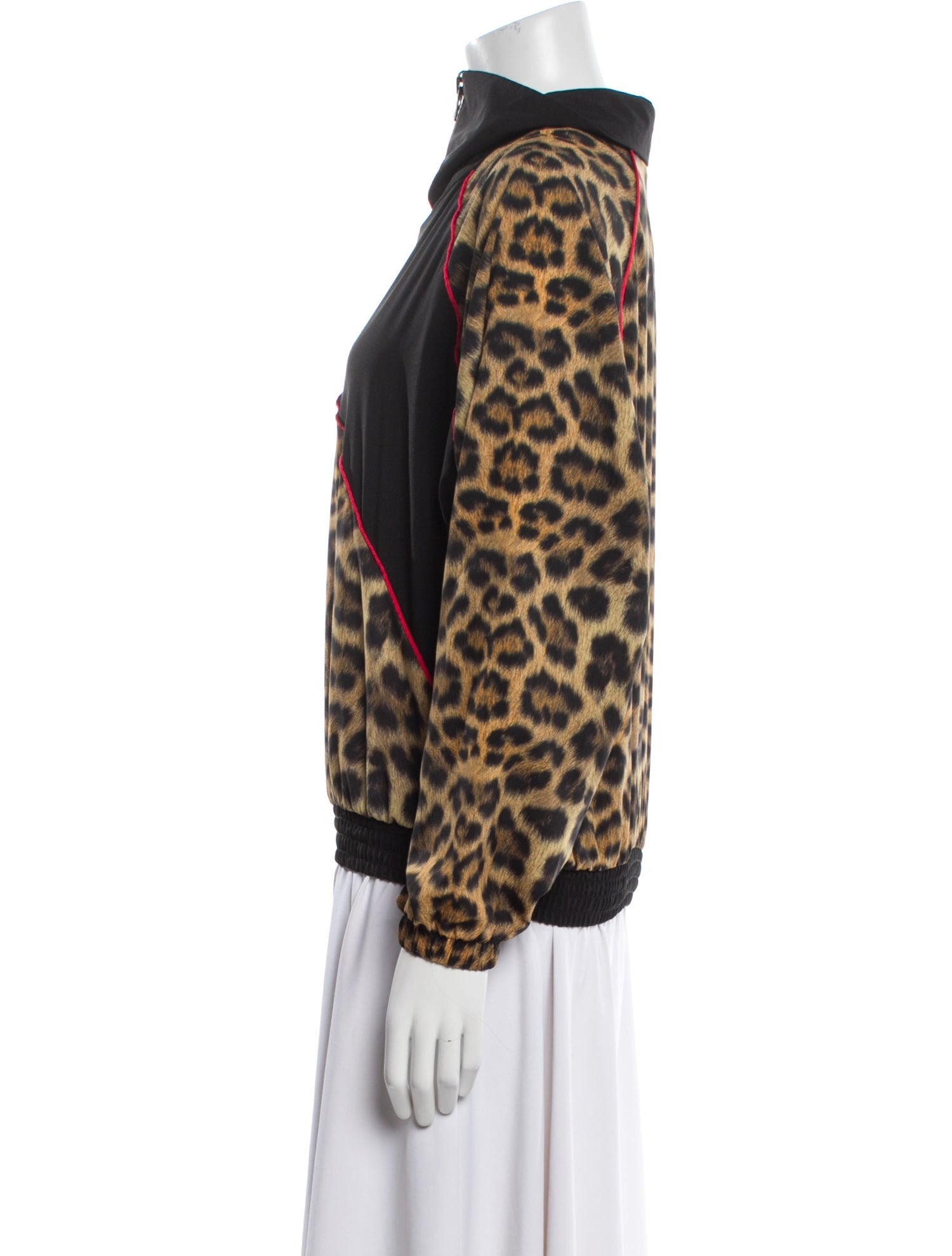 Terez Animal Print Bomber Jacket