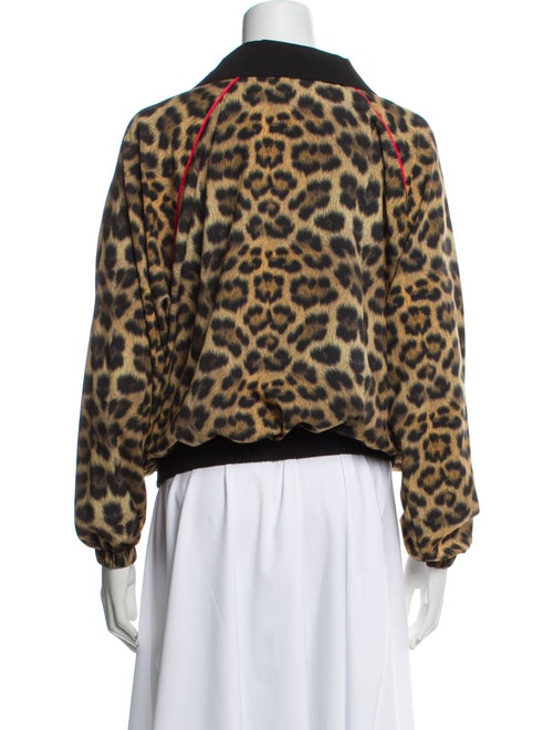 Terez Animal Print Bomber Jacket