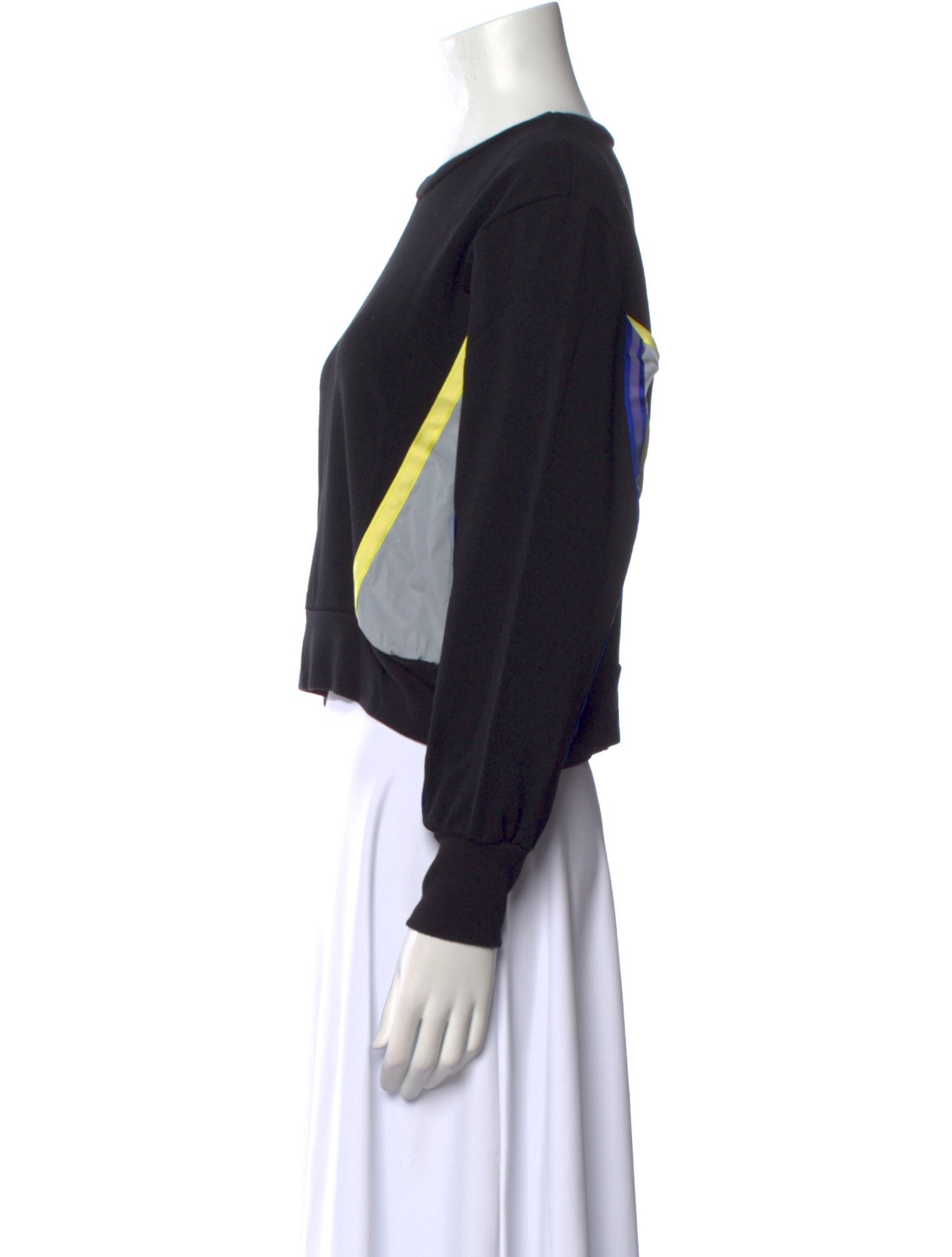 Terez Graphic Print Crew Neck Sweater