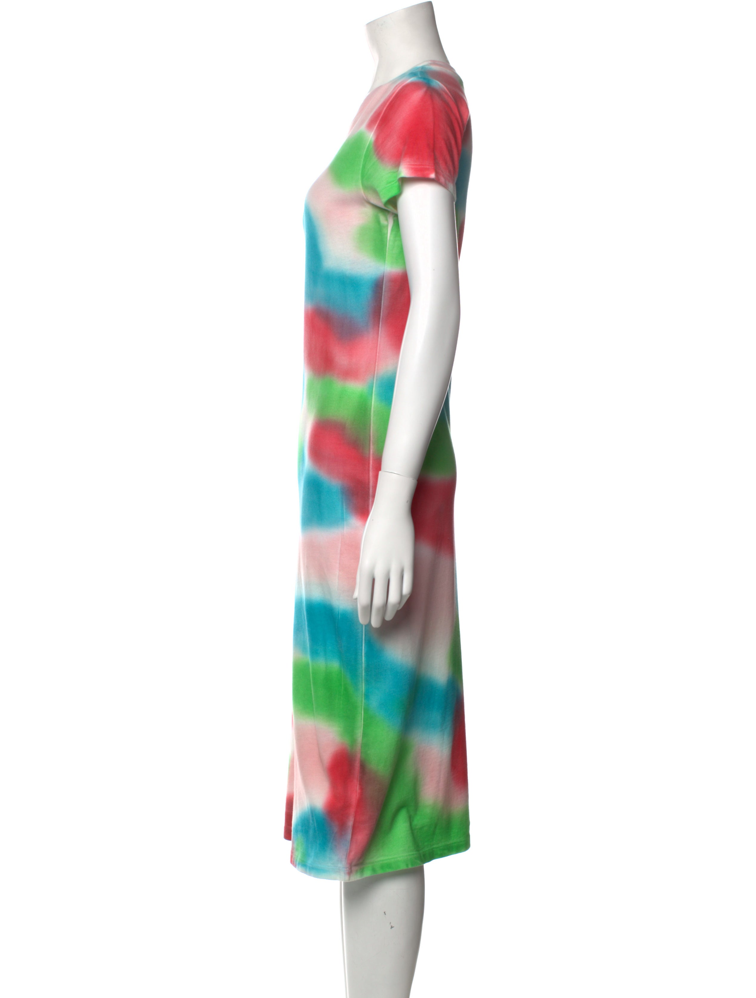 The Elder Statesman Tie-Dye Print Midi Length Dress w/ Tags