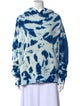 The Elder Statesman Tie-Dye Print Crew Neck Sweater