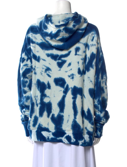 The Elder Statesman Tie-Dye Print Crew Neck Sweater