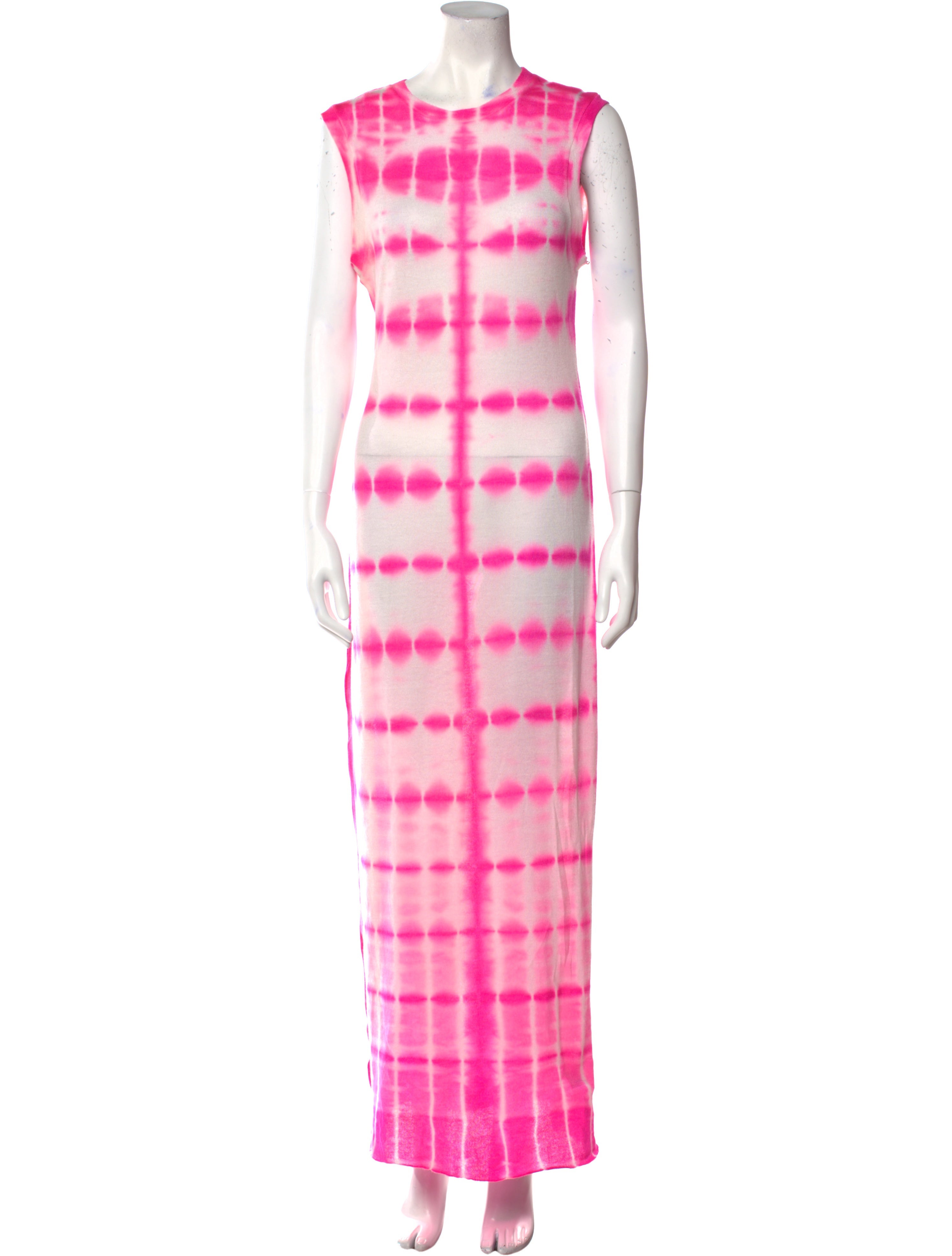 the elder statesman tie dye dress