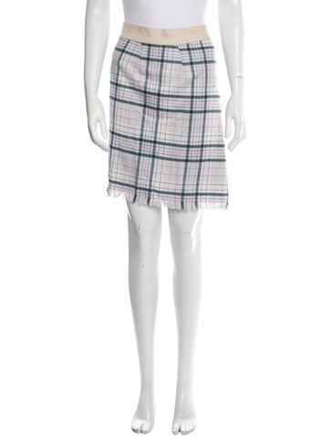 The Elder Statesman Skirts Virgin Wool Knee-Length Skirt S