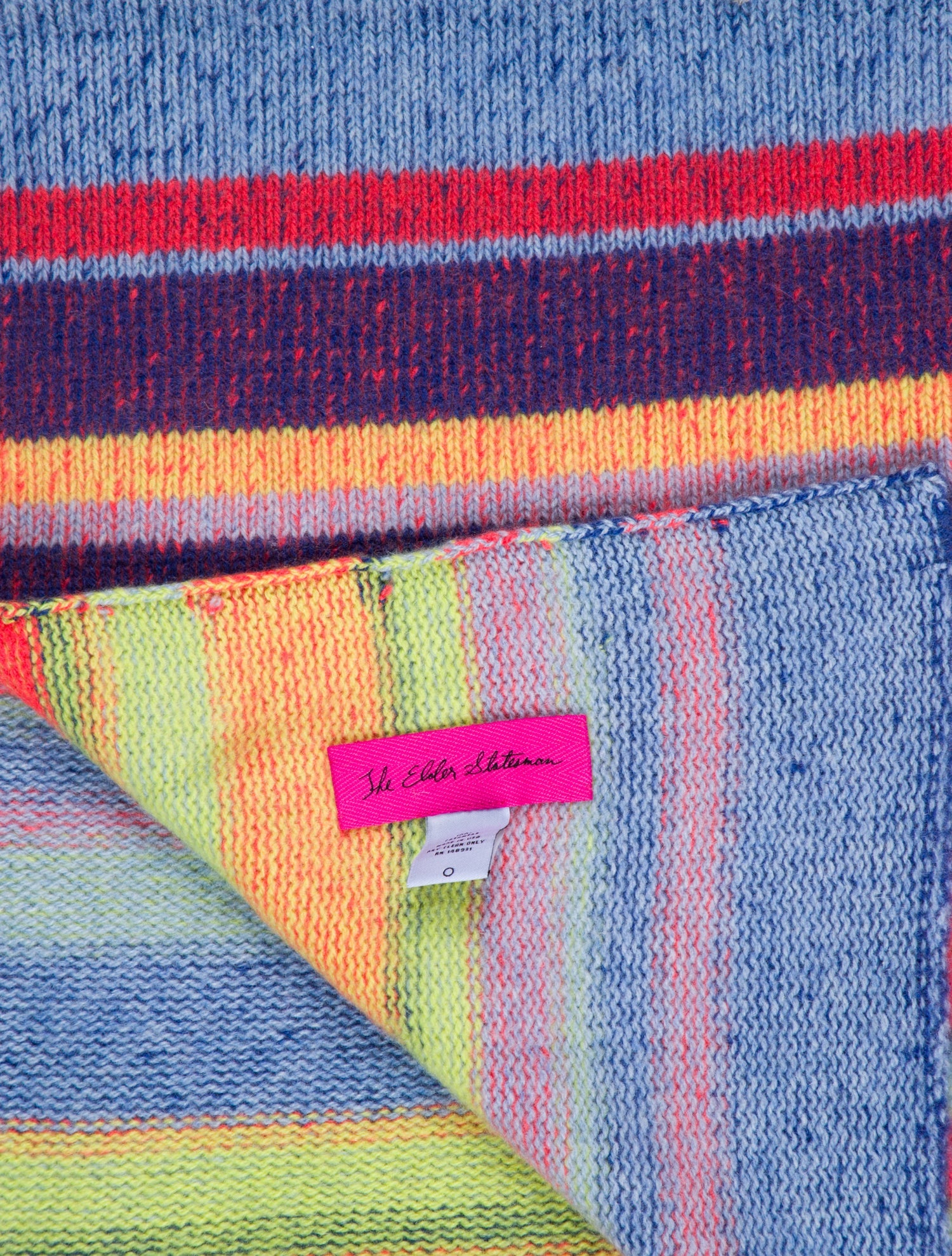 The Elder Statesman Rainbow Blanket The Truth About Carrie