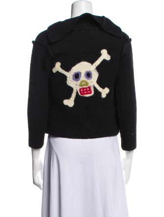 The Elder Statesman Open Front Sweater