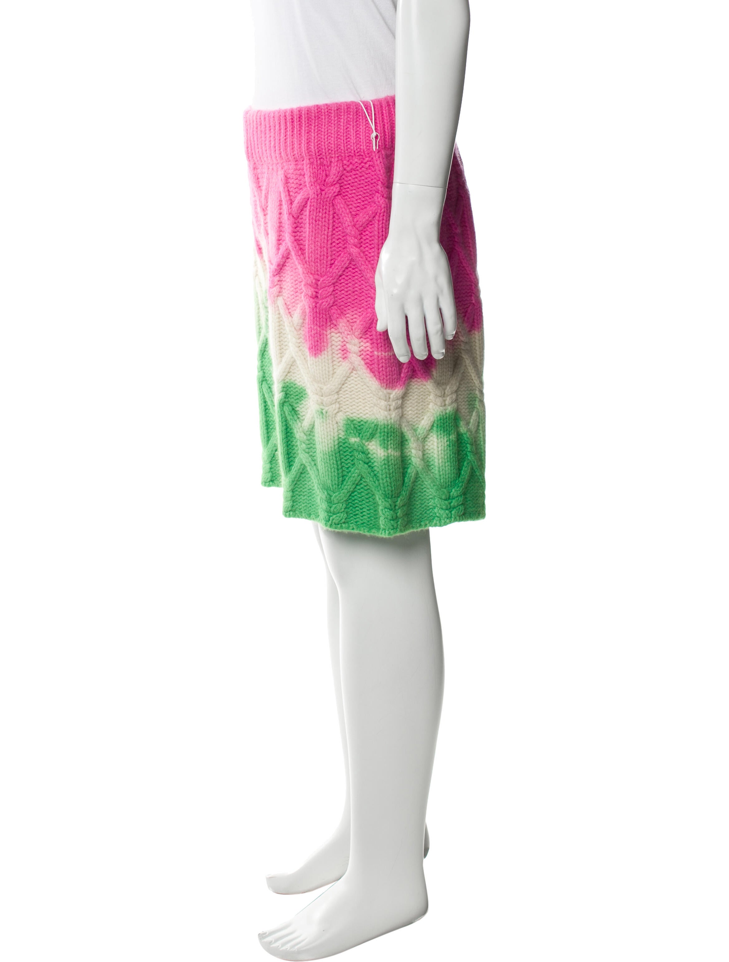 The Elder Statesman Cashmere Jogger Shorts