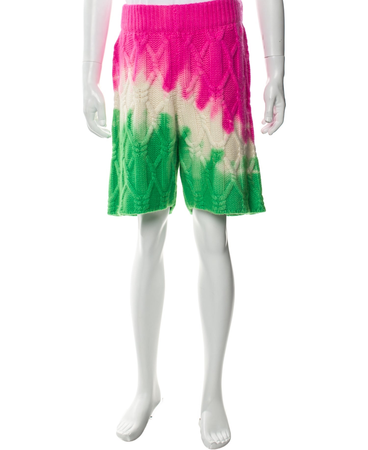 The Elder Statesman Cashmere Jogger Shorts