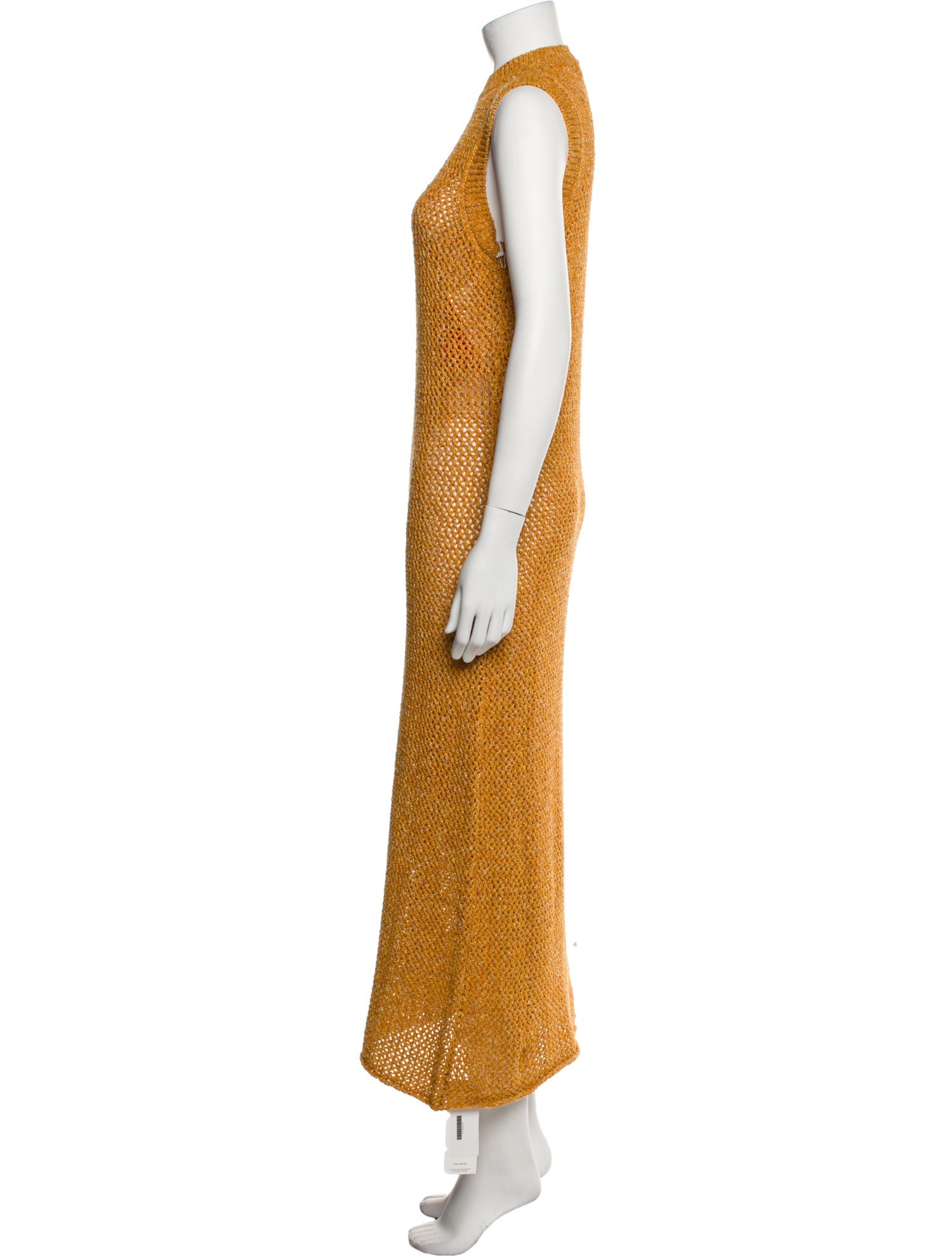 The Elder Statesman Mock Neck Long Dress w/ Tags