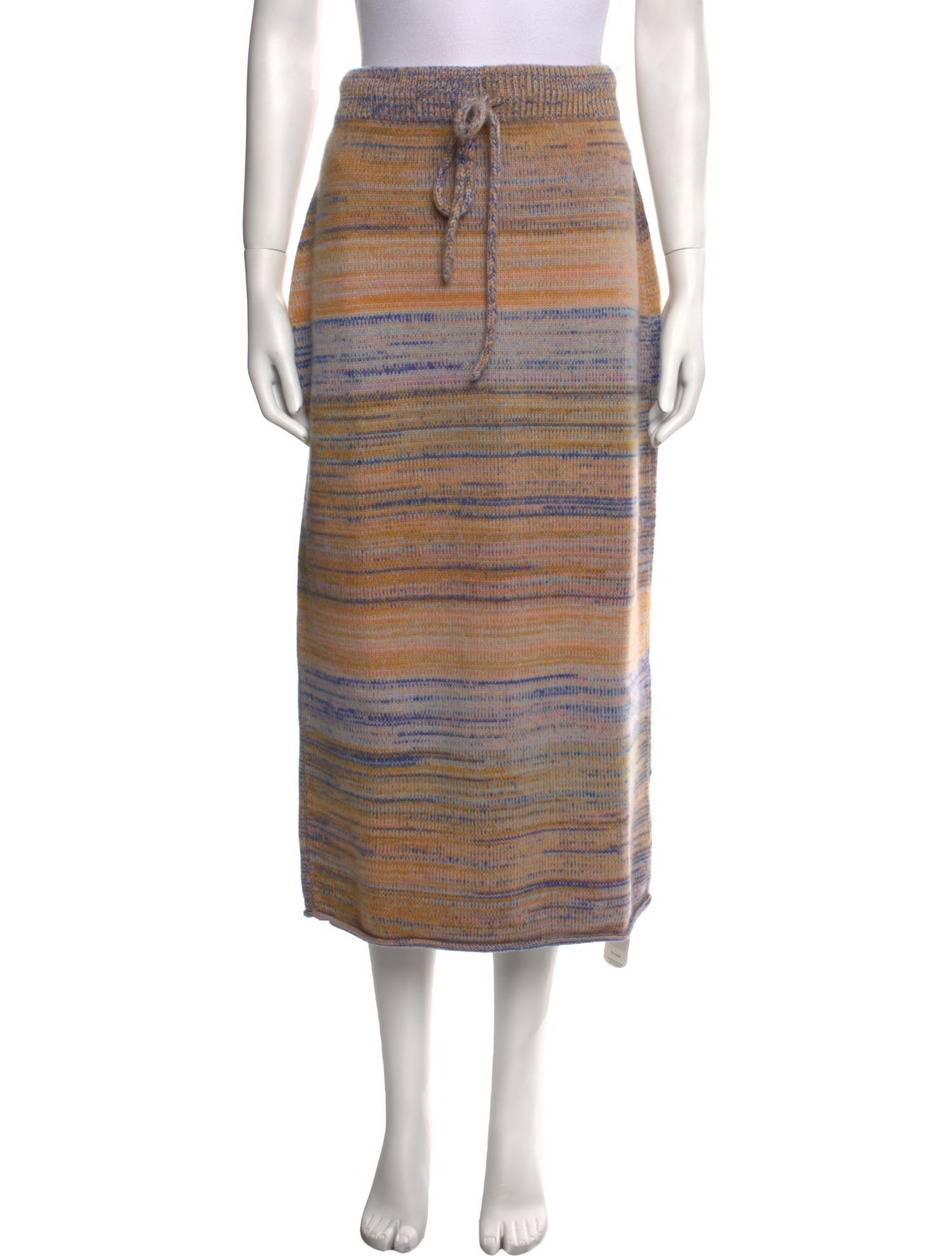 The Elder Statesman Cashmere Midi Length Skirt w/ Tags