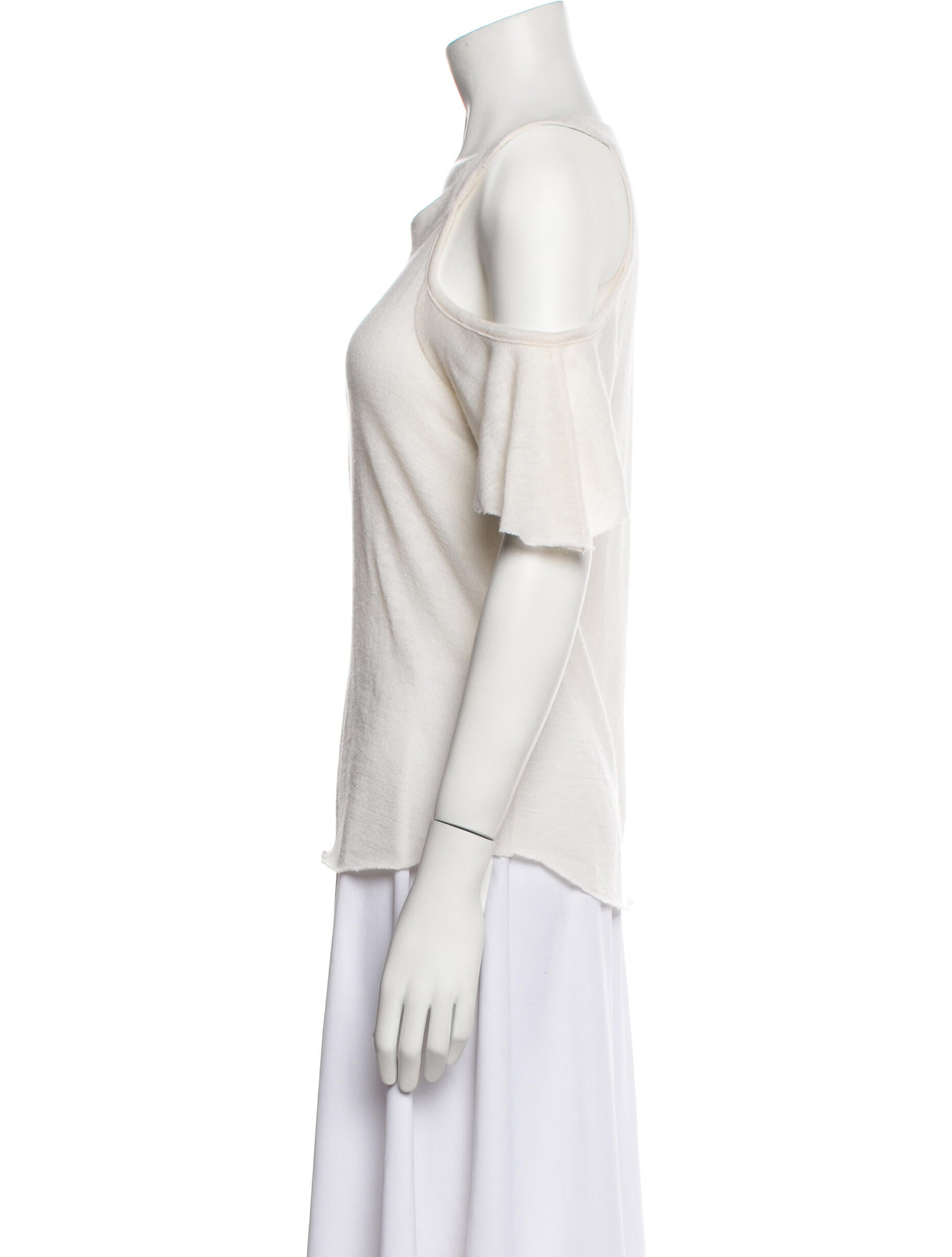 The Elder Statesman Cashmere Crew Neck Sweater