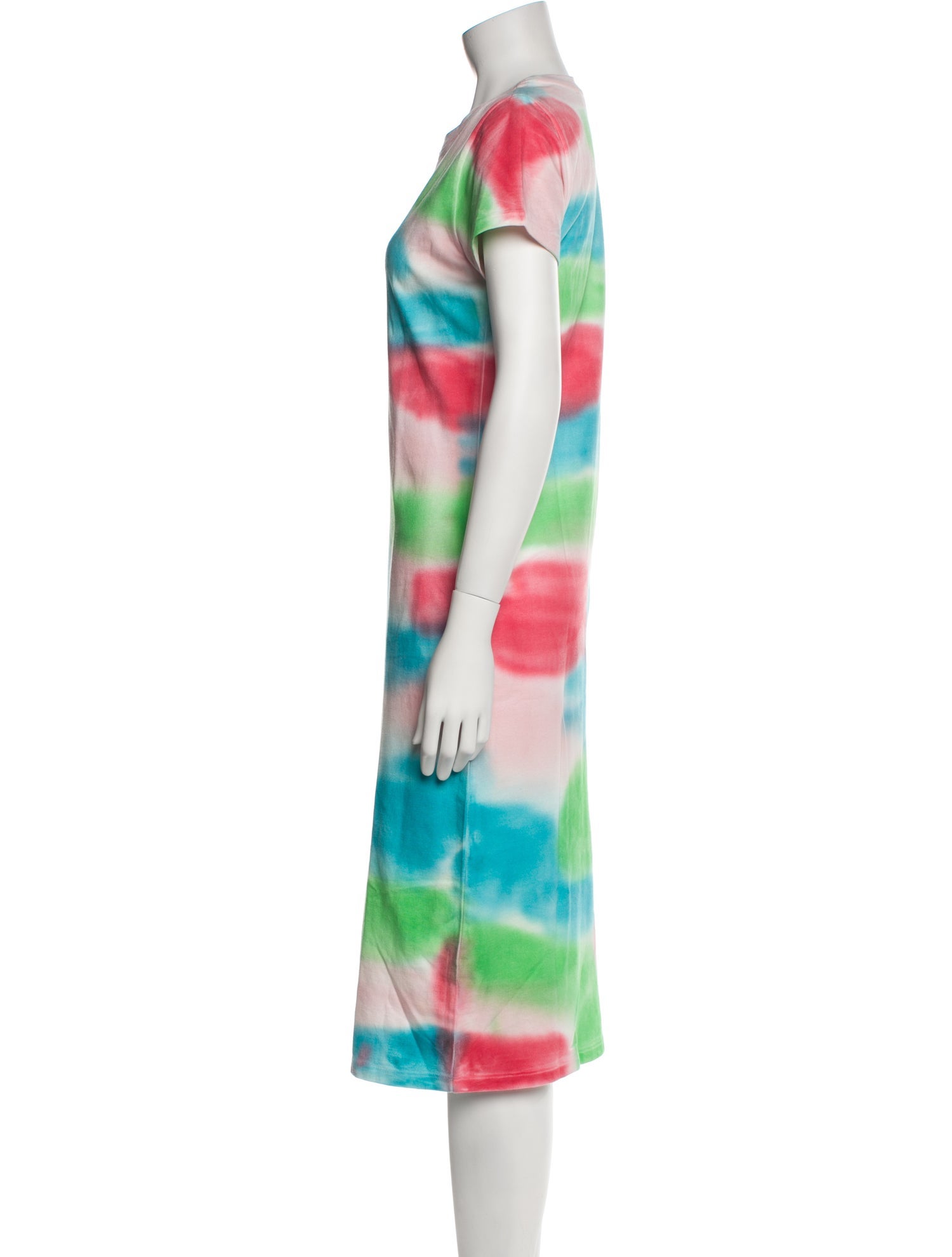 The Elder Statesman Tie-Dye Print Midi Length Dress w/ Tags
