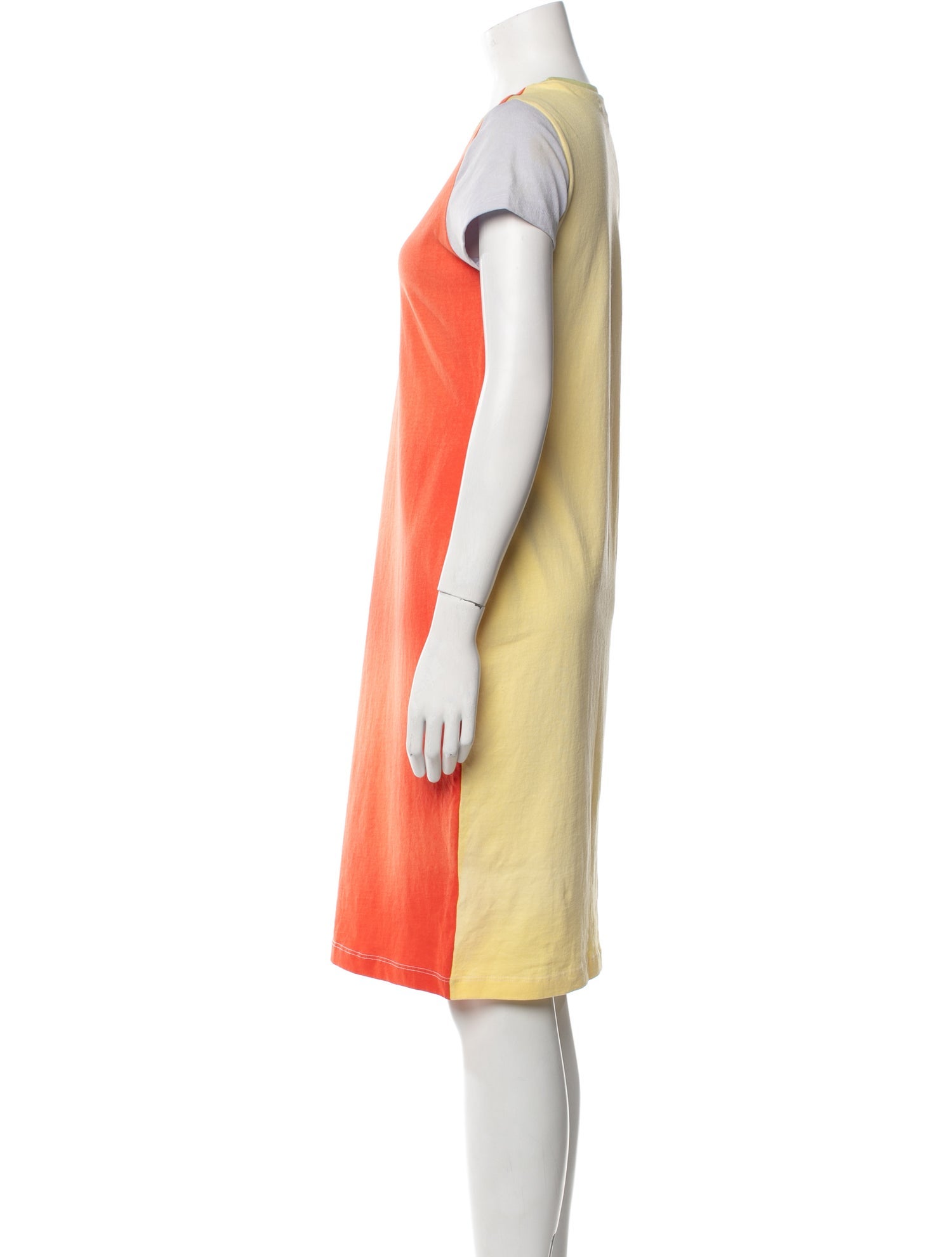 The Elder Statesman Crew Neck Knee-Length Dress