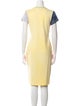 The Elder Statesman Crew Neck Knee-Length Dress